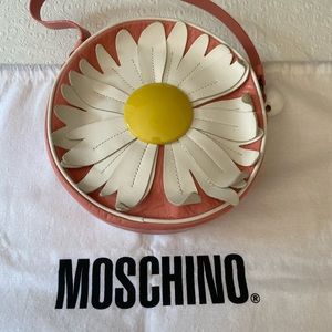 Authentic Moschino Cheap and chic leather bag .